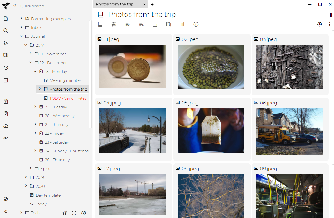 Grid View Example